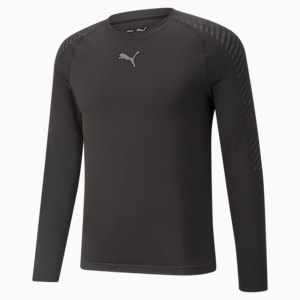 FORMKNIT SEAMLESS Long Sleeve Men's Training Tee, Puma Black