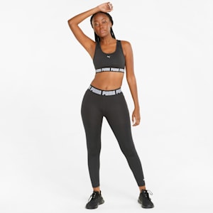 PUMA Strong Mid-Impact Women's Training Bra, Puma Black, extralarge-IND