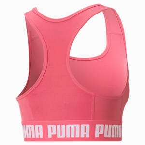 PUMA Strong Mid-Impact Women's Training Bra, Sunset Pink