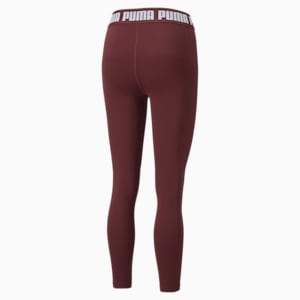 Strong High Waisted Women's Training Leggings, Aubergine