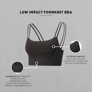 Low Impact FormKnit Women's Training Bra, Puma Black