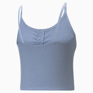 Studio Foundation Ruched Women's Slim Fit Training Tank Top, Filtered Ash, extralarge-IND