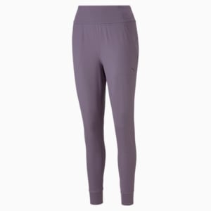 Studio Foundation Women's Regular Fit Joggers, Purple Charcoal, extralarge-IND