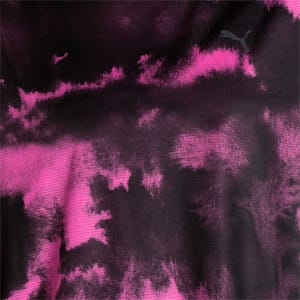 Favourite Printed Crop Short Sleeve Women's Training  T-shirt, Deep Orchid-AOP