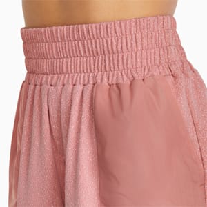 Concept Knitted Mesh Women's Training Shorts, Rosette