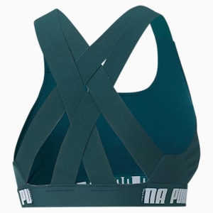 Feel It Mid-Impact Women's Training Bra, Varsity Green, extralarge-IND