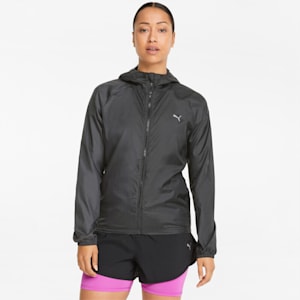 UV Favourite Woven Women's Running Jacket, Puma Black, extralarge-IND