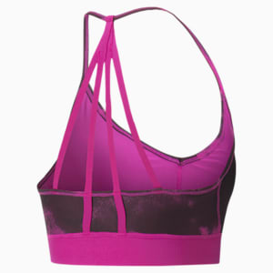 Risk Taker Low Impact Women's Sports Training Bra, Deep Orchid-sky dye