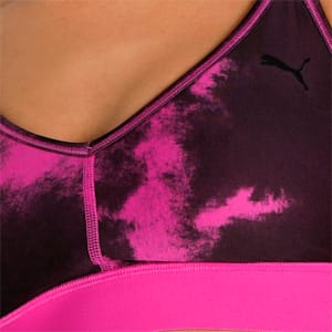 Low-Impact Risk Taker Women's Sports Training Bra, Deep Orchid-sky dye