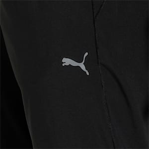 Studio Women's Tapered Woven Training Trackpants, Puma Black, extralarge-IND