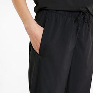 Studio Women's Tapered Woven Training Trackpants, Puma Black, extralarge-IND