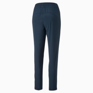 Studio Tapered Woven Women's Trackpants, Marine Blue, extralarge-IND