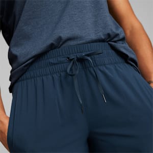 Studio Tapered Woven Women's Training Pants, Marine Blue