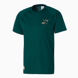 Camiseta para correr PUMA x TRACKSMITH para hombre, Varsity Green