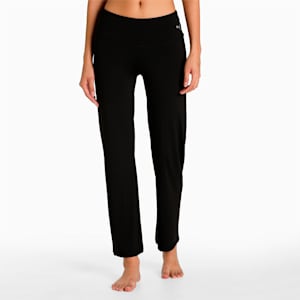 Women's Yoga Training Pants, Puma Black, extralarge-IND