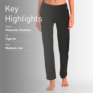 Women's Yoga Pants, Puma Black, extralarge-IND