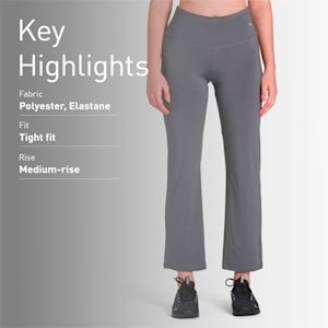 TSLA Yoga 21 Inches Capri Mid-Waist Pants w Pocket, India