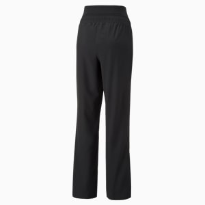 Modest Activewear Wide Leg Training Women's Pants, Puma Black, extralarge-IND