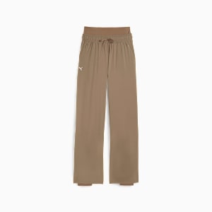 Wide-leg Joggers - Light taupe - Ladies