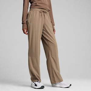 Modest Activewear Wide Leg Training Women's Pants, Totally Taupe, extralarge-IND