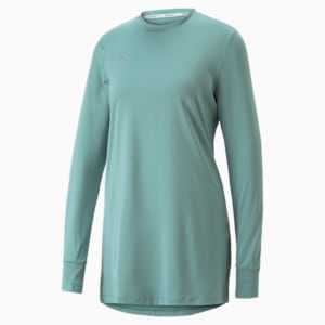 Modest Activewear Women's Training T-Shirt, Adriatic