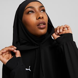 Modest Activewear Women's Training Hoodie, Puma Black, extralarge-IND