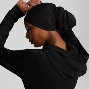 Modest Activewear Training Hoodie Women, Puma Black