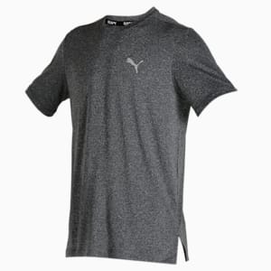 Run Favorite Heather Regular Fit Men's T-Shirt, Puma Black Heather