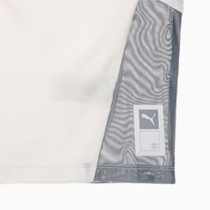 ウィメンズ ランニング FIRST MILE クロップ 半袖 Tシャツ, Pristine-Dark Slate