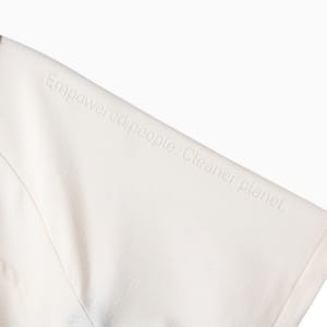 ウィメンズ ランニング FIRST MILE クロップ 半袖 Tシャツ, Pristine-Dark Slate
