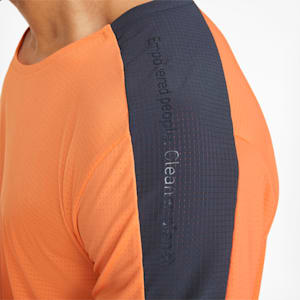 メンズ ランニング FIRSTILE 半袖 Tシャツ, Deep Apricot