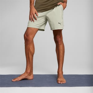STUDIO Woven 7” Men's Training Shorts, Pebble Gray