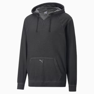 Studio Wash Men's Training Hoodie, Puma Black, extralarge-IND