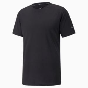 STUDIO Waffle Training Tee Men, Puma Black