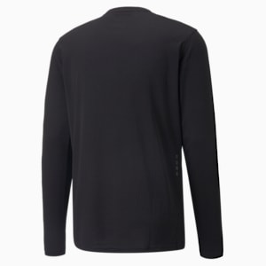 Playera para entrenar de manga larga STUDIO Waffle para hombre, Puma Black