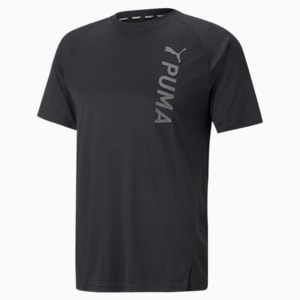 Fit Short Sleeve Training Tee Men, Puma Black-castlerock cat