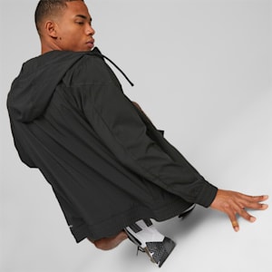 PUMA Fit WovenMen's Training Jacket, PUMA Black-Cool Dark Gray
