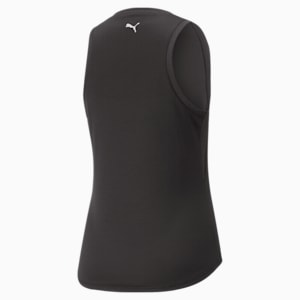 Fit Logo Women's Training Tank Top, PUMA Black-Elektro Purple