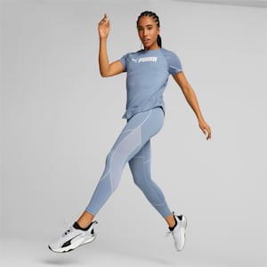 PUMA Fit Logo Training Tee Women, Filtered Ash