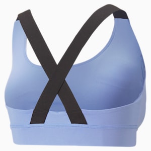 Sujetador deportivo PUMA de impacto medio para mujer, Elektro Púrpura