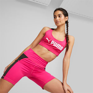 PUMA Fit Mid Impact Training Bra, Orchid Shadow, extralarge-IND