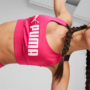 PUMA Fit Mid Impact Training Bra, Orchid Shadow, extralarge-IND