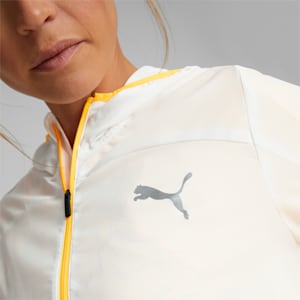 Woven Hooded Women's Running Jacket, Puma White