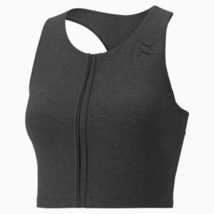 Exhale Training Women's Cut Out Crop Top, Puma Black