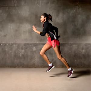RUN ULTRAWEAVE WOVEN Women's Jacket, Puma Black-Puma White, extralarge-IND