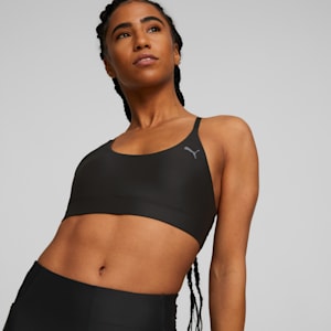 STUDIO ULTRABARE STRAPPY Women's Training Bra, Puma Black, extralarge-IND