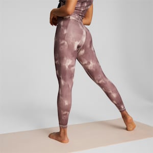 Leggings de entrenamiento para mujeres estampados Studio Your Move, Impresión Rose Quartz-Paint Stroke