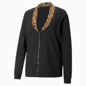 Safari Glam Training Jacket Women, Puma Black