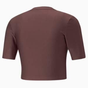 Safari Glam Fashion Training Top Women, Dusty Plum, extralarge-IND