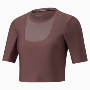 Safari Glam Fashion Training Top Women, Dusty Plum, extralarge-IND